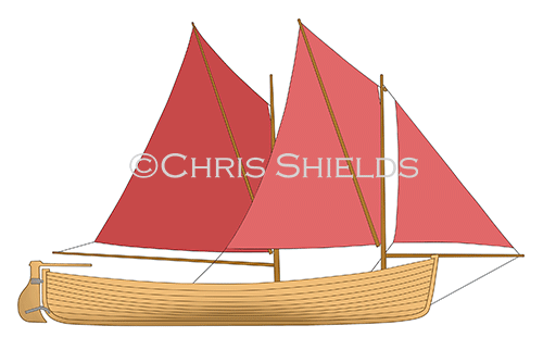 Drontheim Sailing Boat - CG005